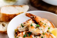Zesty Lemon White Wine Shrimp Scampi