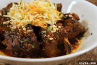 Sticky Hoisin Short Ribs with Crisp Daikon Salad
