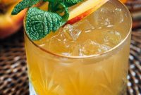 Golden Peach Bourbon Crush