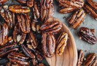 Stovetop Caramel Crunch Pecans