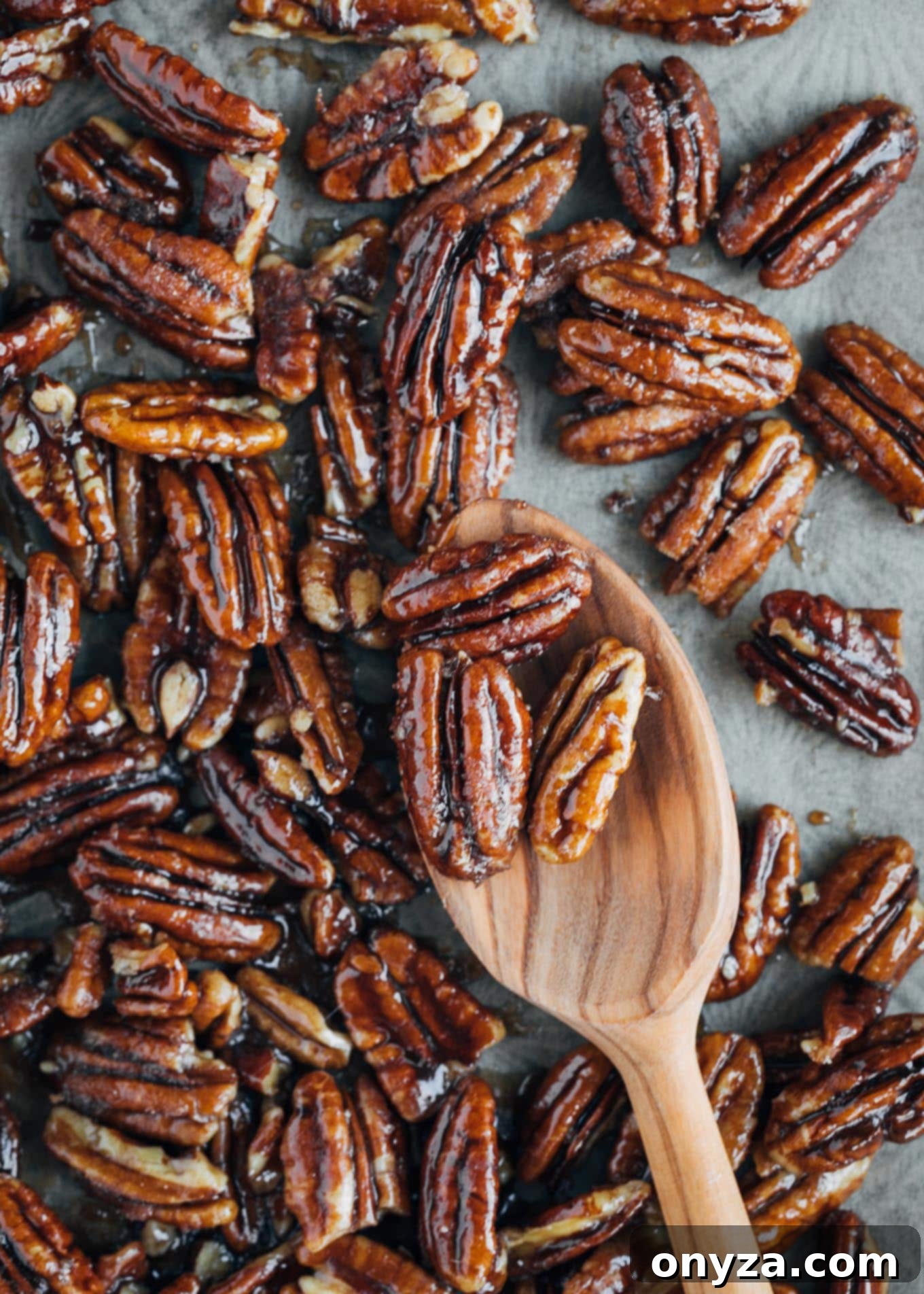 Stovetop Caramel Crunch Pecans 1 featured 11230