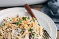 Creamy Turkey Tetrazzini