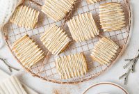 Spiced White Chocolate Chai Shortbread Delights
