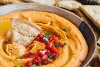 Sun-Kissed Red Pepper Hummus