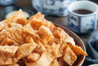 Crispy Fried Wonton Strips