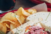 Savory Corned Beef with Zesty Slaw and Creamy Russian Dressing