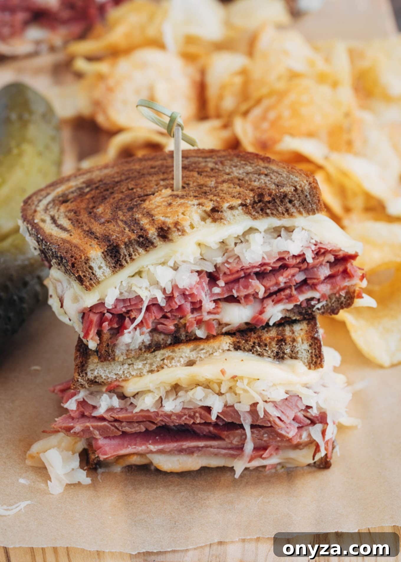 Homemade Reuben Sandwich Perfection 1 featured 12446
