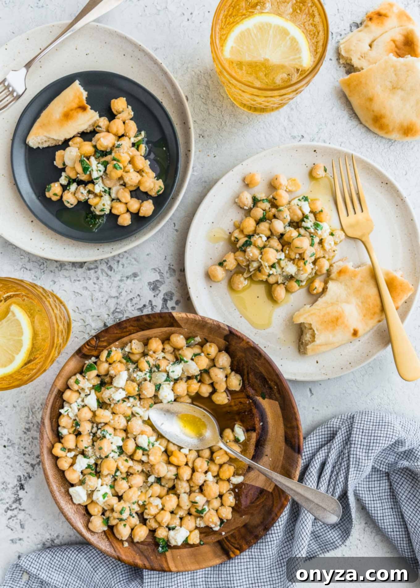 Mediterranean Chickpea & Feta Salad 1 featured 1257