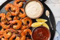 Signature Roasted Shrimp with Duo Dips