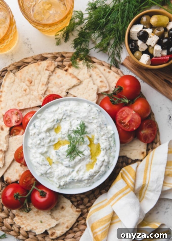 Creamy Homemade Tzatziki 1 featured 12787
