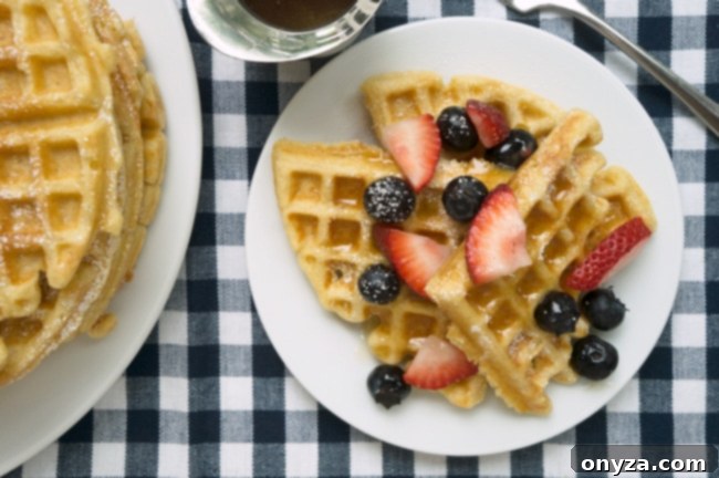 Pillowy Waffles with Melted Maple Butter 1 featured 1313