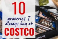 My Top 10 Costco Grocery Staples