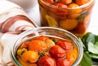 Garlic Herb Cherry Tomato Confit