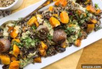 Roasted Butternut Squash and Wild Rice Salad