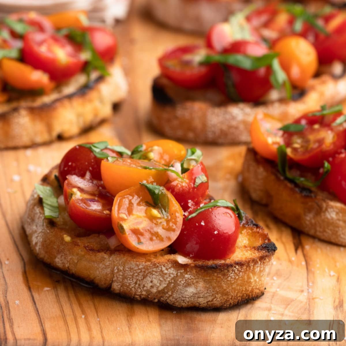 Fresh Cherry Tomato Bruschetta 1 featured 21051