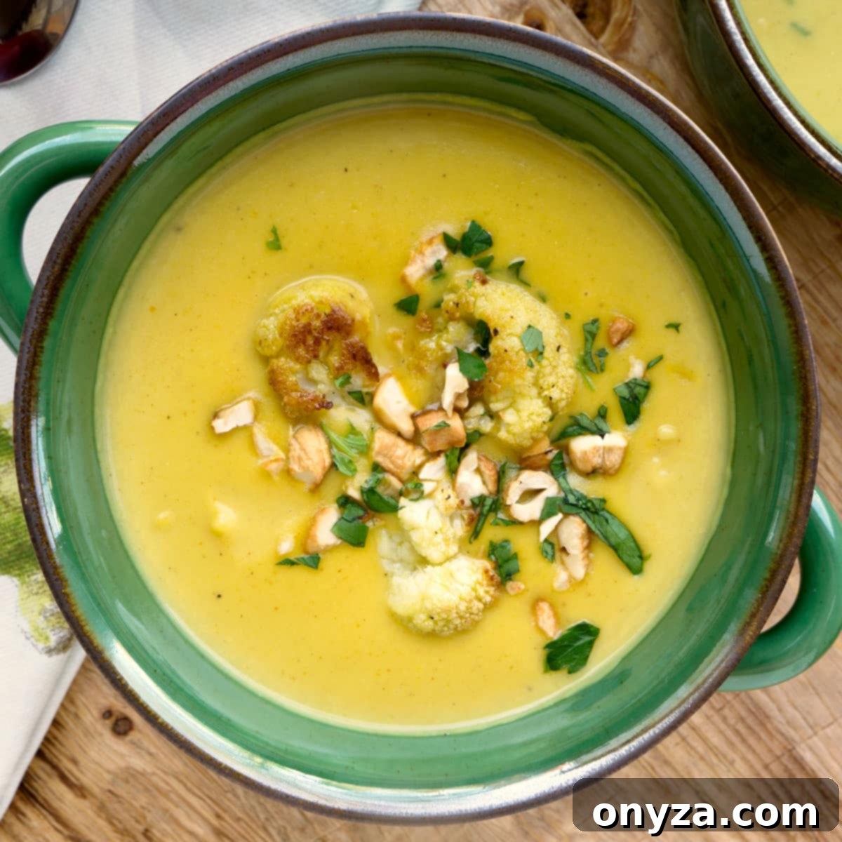 Aromatic Cauliflower Curry Puree 1 featured 2194