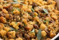Festive Sausage and Chestnut Stuffing