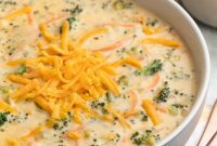 Creamy Broccoli Cheddar Soup