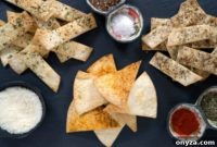 Crunchy Oven-Baked Tortilla Chips