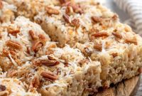Coconut Pecan Crunch Bars