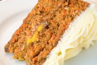 Zesty Orange Curd Carrot Cake