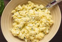 Fresh Basil Egg Salad