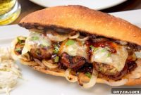 Fire-Grilled Smoky Meatball Heroes