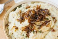 Golden Shallot Cheddar Mash