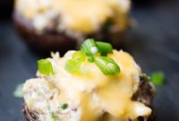 Crab & Gouda Mushroom Delights