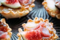 Prosciutto-Wrapped Fig Brie Delights