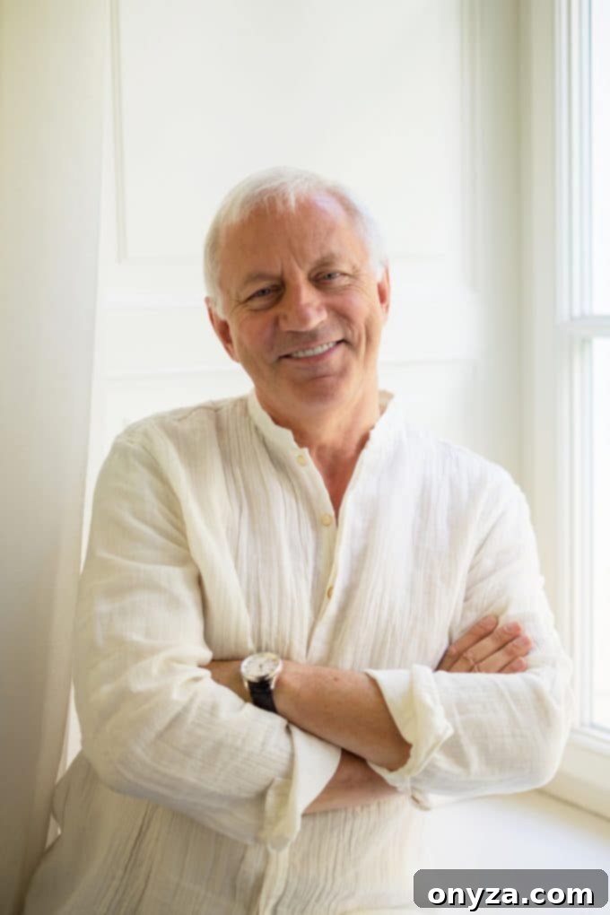 Tad Dorda, Founder and CEO of Chopin Vodka, explaining the vodka distillation process.