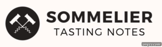 Sommelier wine tasting notes graphic, suggesting perfect wine pairings for the pear salad