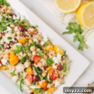 Mediterranean Pearled Couscous Salad