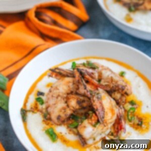 Cajun Grilled Shrimp and Grits