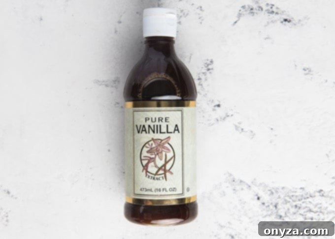 My Top 10 Costco Grocery Staples 10 Large bottle of Costco Kirkland Signature pure vanilla extract, a baking essential