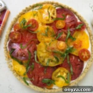 Heritage Tomato Tart 11 heirloom tomato tart recipe