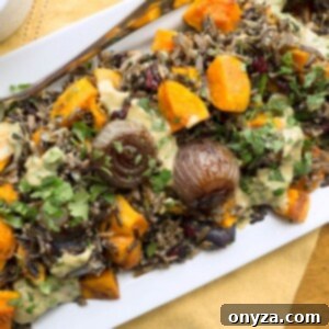 butternut squash and wild rice salad recipe