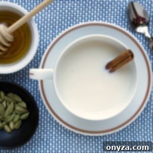 milk with cardamom and honey recipe