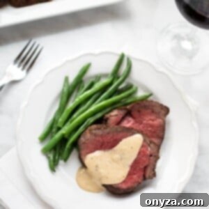 Filet Mignon with Cognac Cream 2 beef tenderloin with cognac cream sauce