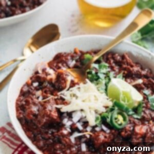 Instant Pot Texas Chili 2 Texas Style Chili made in the Instant Pot